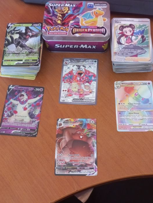 Cartas Pokémon vendo por 200€, cartas pra coleção