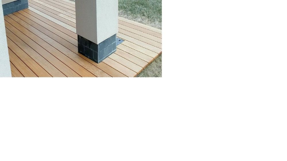 Deska Tarasowa Garapa egzotyczna ryflowana 25x145mm Fas KD