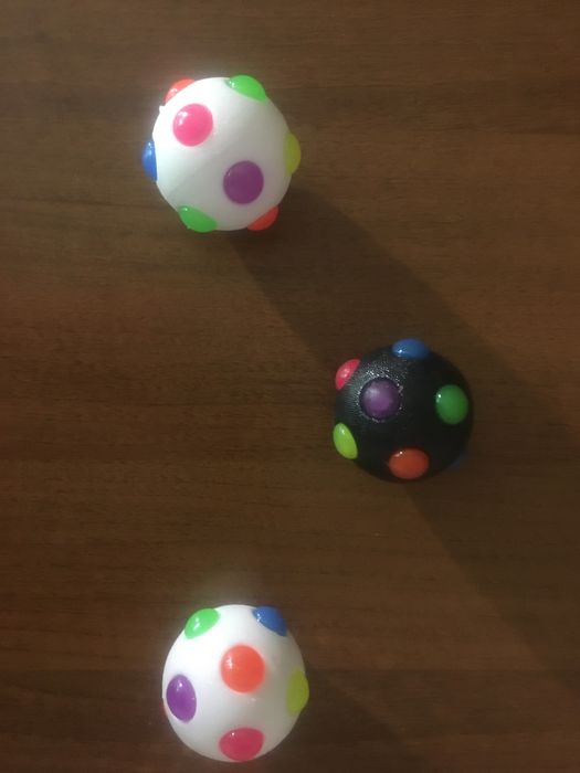 Мяч світлодіодний з вібро для псів або діток від 3-10 років