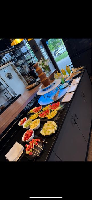 Fotobox, Fotobudka 360, namiot eventowy , fontanna do czekolady wyrzutnie iskier