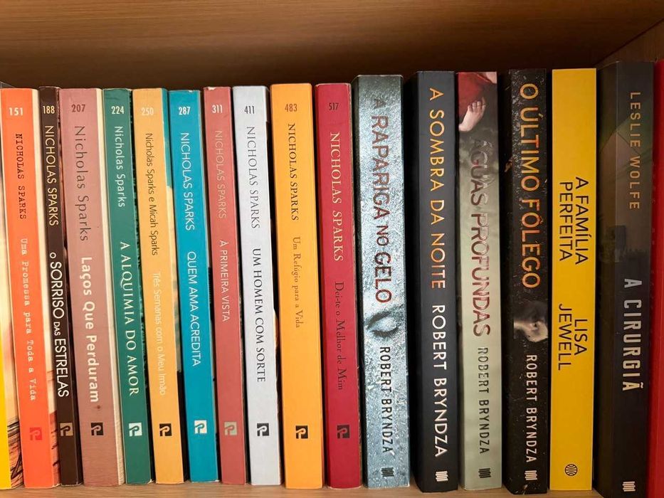 Livros para venda - vários títulos e autores