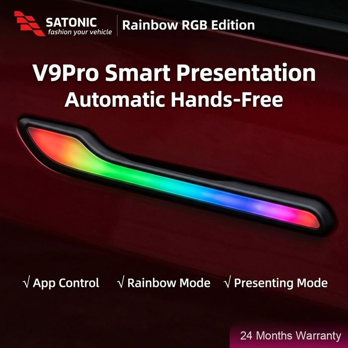 New 2026 світлодіодні електро ручки Satonic V9PRO. Новинка Тесла  M3 MY  Highland Juniper
