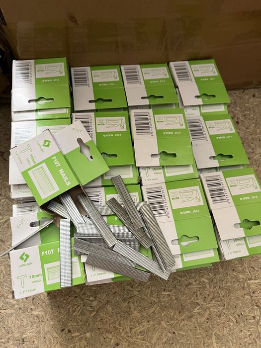 112 opak Zszywki do takera gwozdziarki typ T 112 opakowan x 1000szt calosc