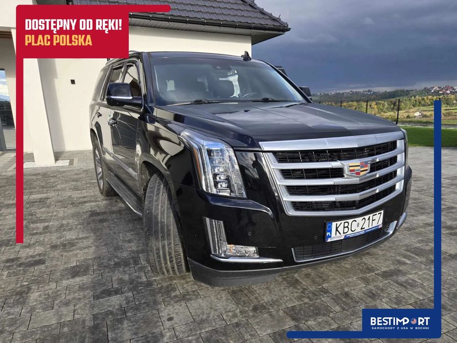 Cadillac Escalade LUXURY 2015 6.2L V8 420KM 4x4 niski przebieg 43000km -dostępny od ręki
