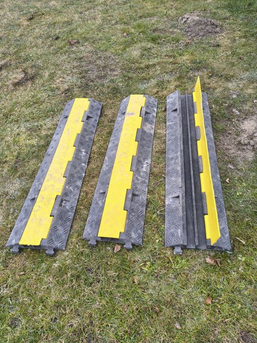 Mostek kablowy rampa przepust 3x 1m 5 ton na oś wytrzymały