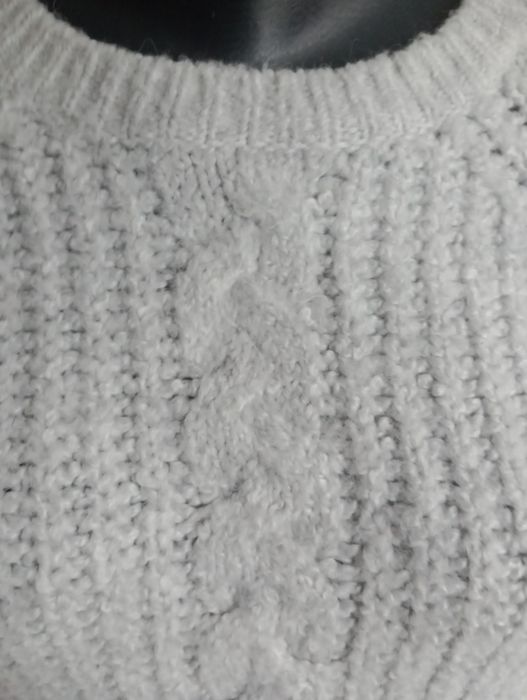 Ciepły gruby sweter oversize