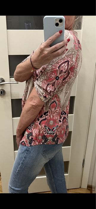Bluzka Boho super do jesnsowych spodni rozm S st idealny