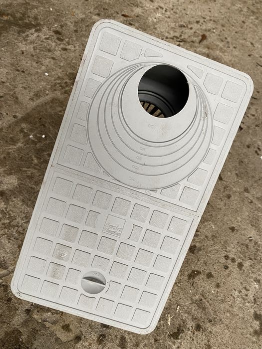 Oczyszczanie rynny Osadnik rynnowy 110 mm szary