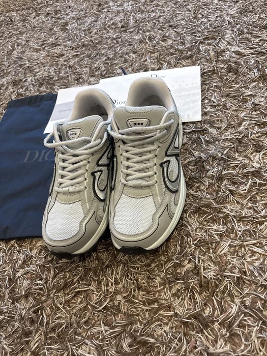 Tenis Dior B30 cinzentos