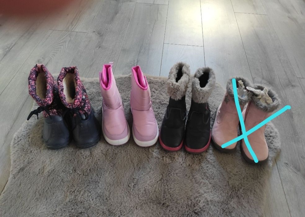 Kozaki dla dziewczynki rozmiar 29