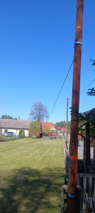 Tyrolka 60m. Stalowa lina 12mm