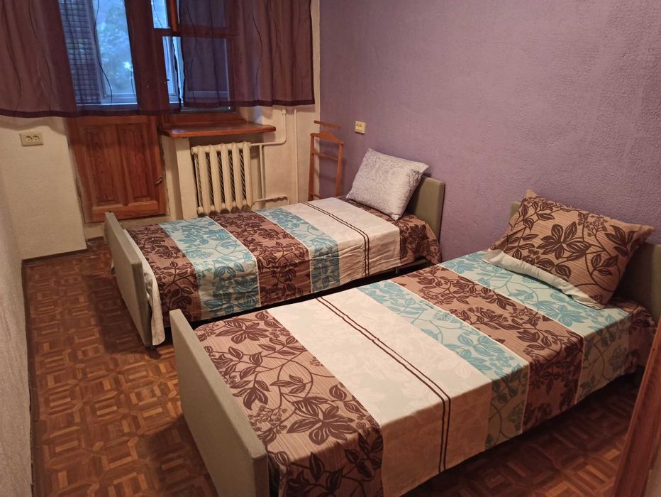 Реальная‼️Посуточно 3-к квартира Левый берег‼️ 6 мест. Калиновая‼️