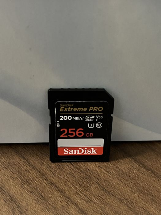 SanDisk Karta pamięci  SDXC 256 GB Extreme Pro 200/140 MB/s V30 UHS-I U3