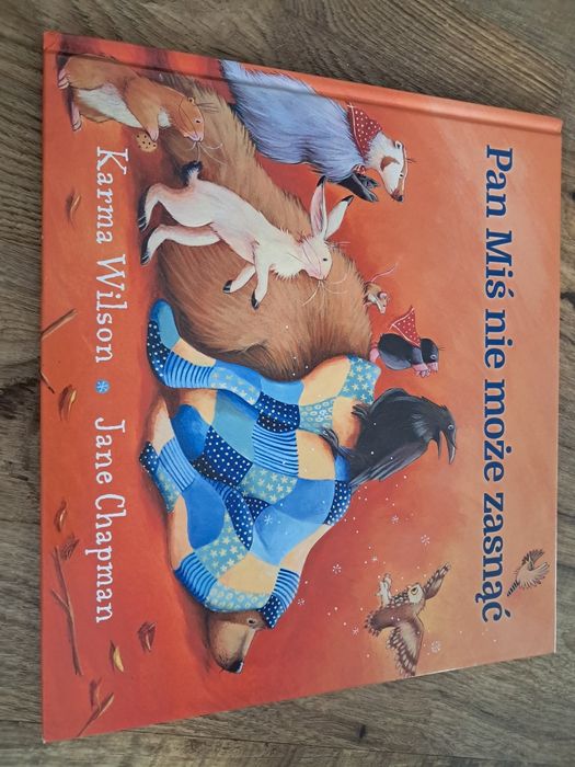 Pan Miś nie może zasnąć, tekturka