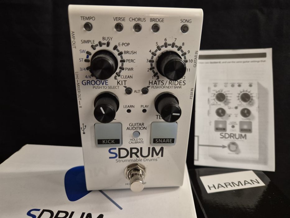 Digitech Sdrum strummable drums