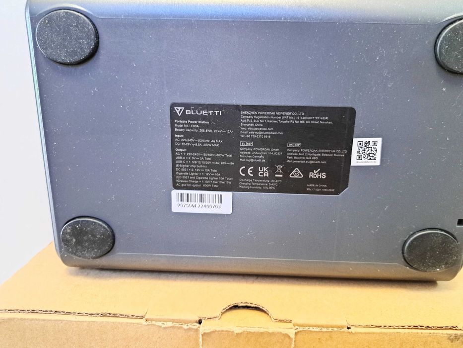Зарядна станція Bluetti EB3A