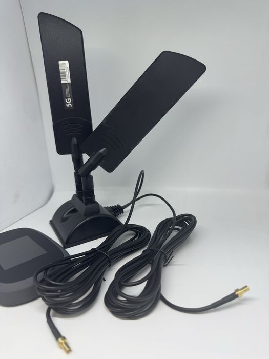Антена 42dBi MIMO 3G/4G/5G LTE всенаправлена — роутер SMA TS9 CRC9
