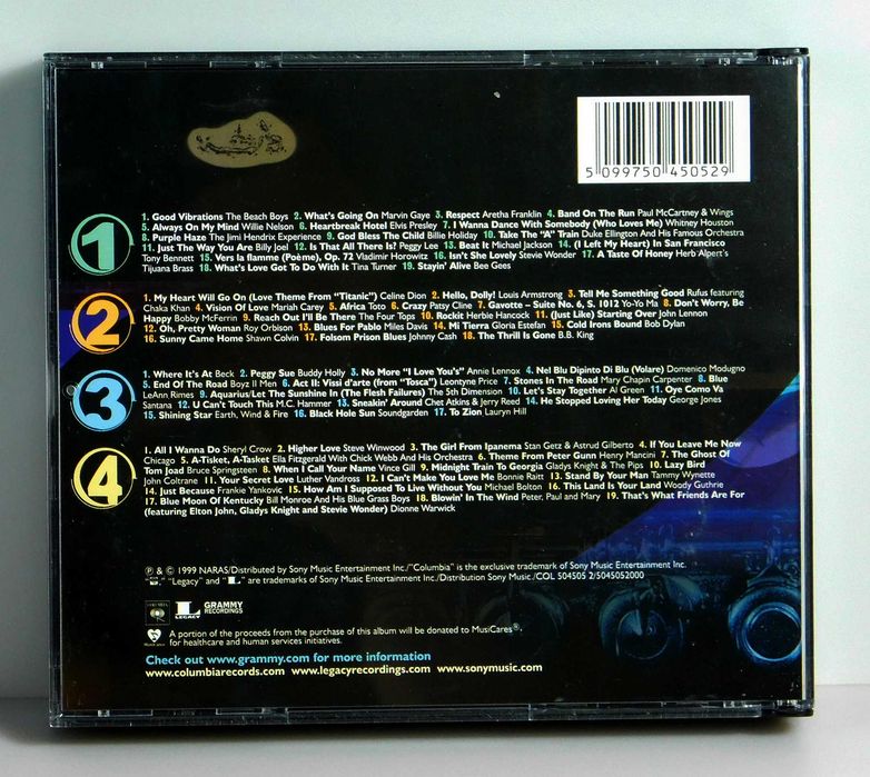 The Ultimate Grammy Box 4 CD składanka