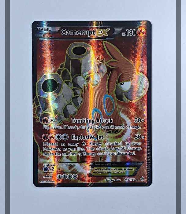 Camerupt Ex 146/160 PRC Pokemon ENG-NM