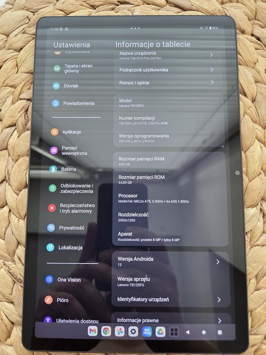 Tablet Lenovo Tab M10 Plus Gen. 3 Super Stan