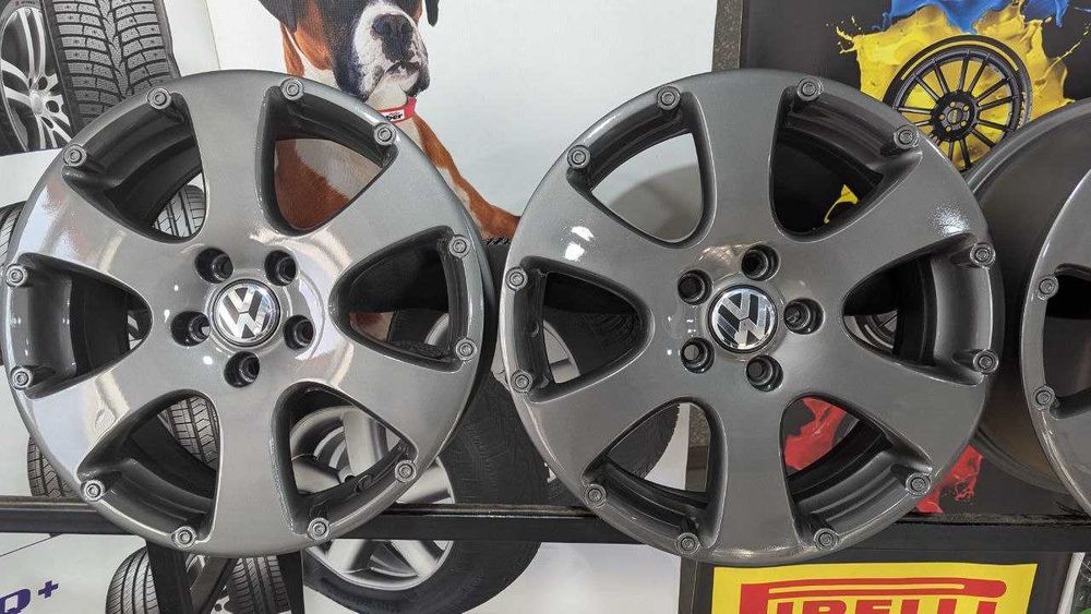 Диски VW Tiguan 5/112 R17 6.5J ET42 / 8J ET37 dia57.1mm Різноширокі