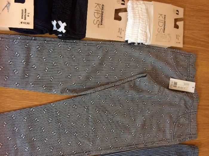 Leggings novas com etiqueta Calzedonia 7-8 anos