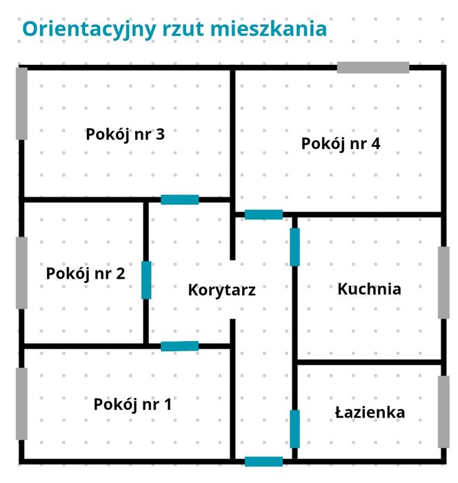 Mieszkanie | 4 pokoje | 7min od SKM Wrzeszcz - Widok 2