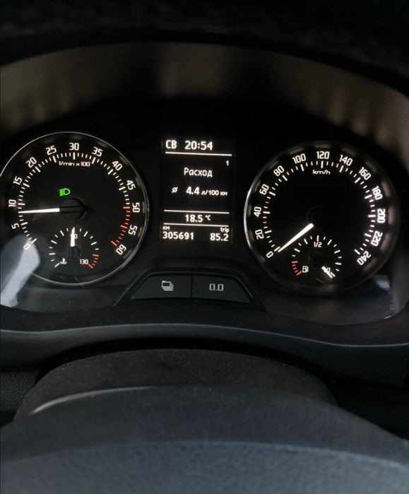 Skoda Fabia 2, рестайлінг, дизель