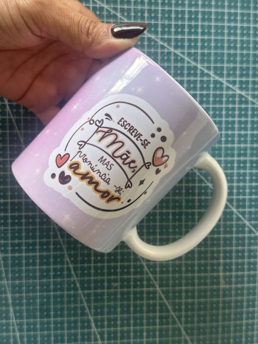 Caneca para mãe personalizada