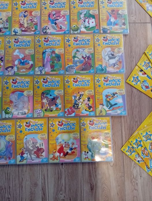 Zestaw Disney's Magic English (29 płyt CD + książeczki)
