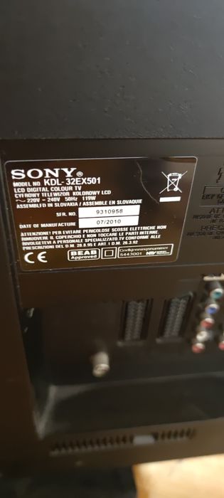 Telewizor Sony Bravia 32” KDL-32EX501 Full HD