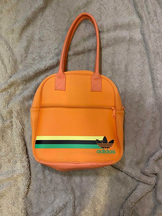 Сумка Adidas BOWLING BAG жіноча спортивна помаранчева як нова