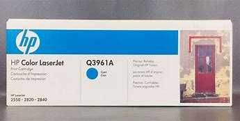 HP Q3961A cyan magenta LJ 2550 ORYGINAŁ 2szt