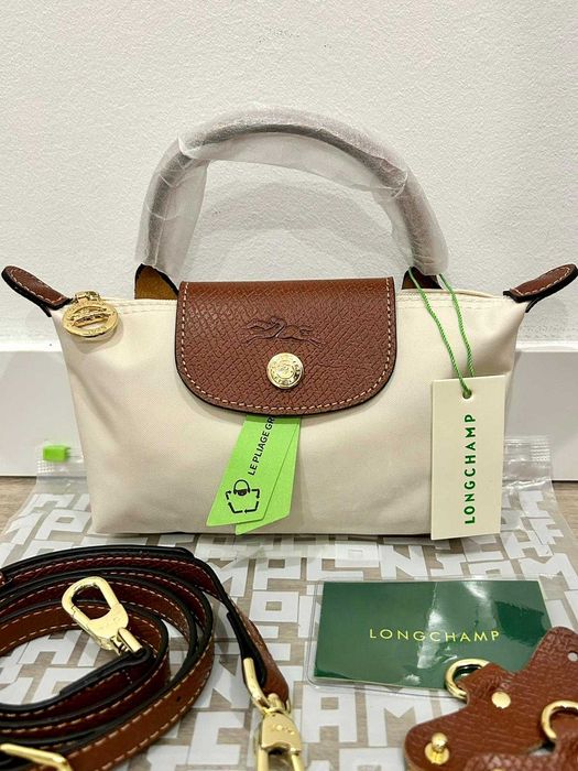 Mala Longchamp Mini Branco
