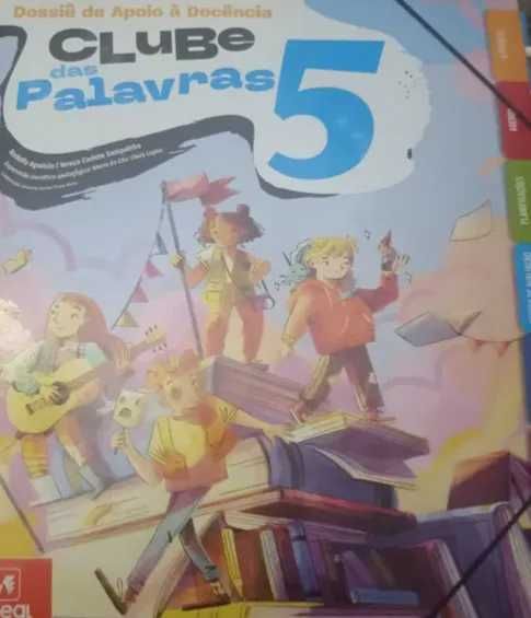 Recursos do manual/livro Clube das palavras 5