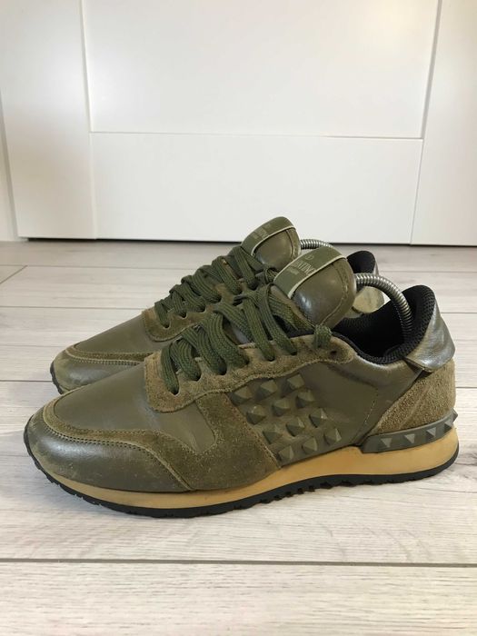 Skórzane buty Valentino Garavani  Rockrunner rozm. 37