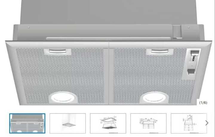 Exaustor Bosch DHL555BL