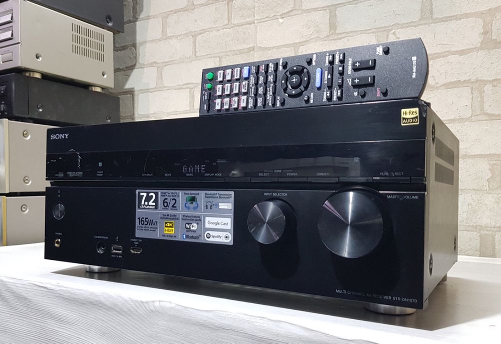 Пульт!7.2AV ресивер Sony STR-DN1070 7х100Вт,4K,WiFi,AirPlay,Bluetooth