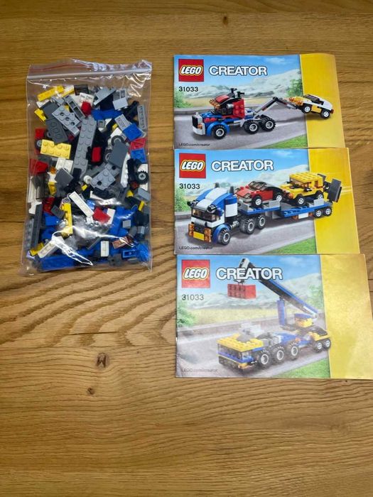 LEGO 31033 Creator 3w1 Transporter Pojazdów - kompletny