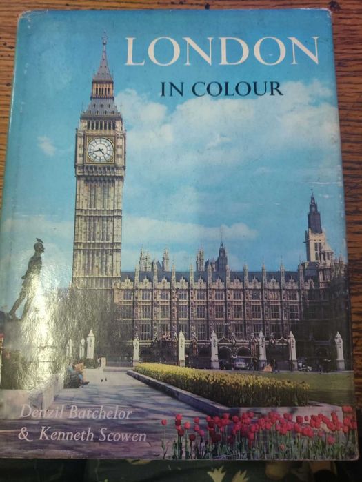 Livro London in Color by Kenneth Scowen and Denzil Batche Rare 1964 Edition