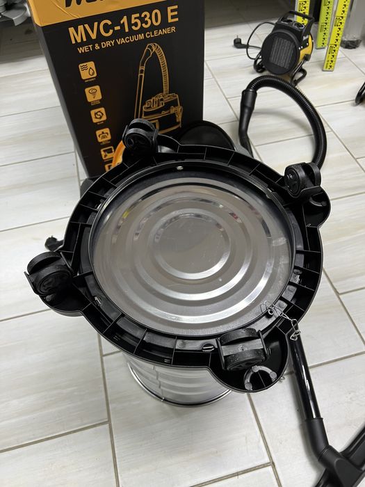 Строительный пылесос Machtz MVC-1530E Сбор воды 1500 Вт