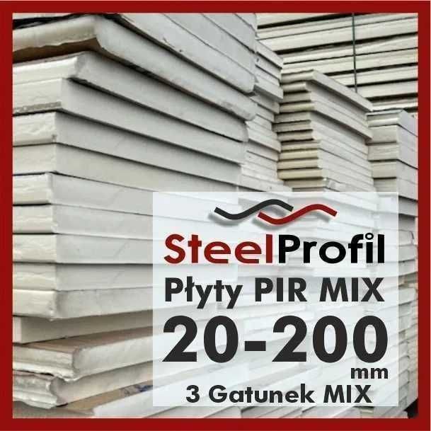 WYPRZEDAŻ Płyty PIR MIX 3 gatunek Izolacje Płyty PIR Poliuretany TANIO