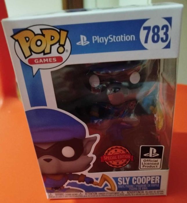 Funko Pop Sly Cooper (POP Super Raro)