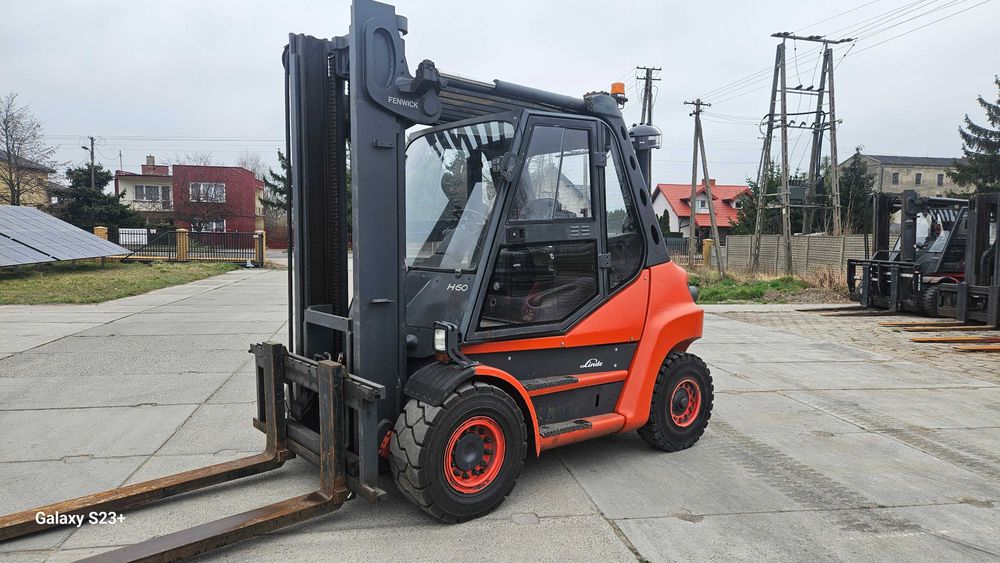 LINDE H60D-01 2011r Kabina Przesuw, 9335mth