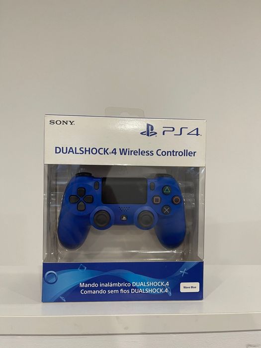 Comando PS4 Azul NOVO