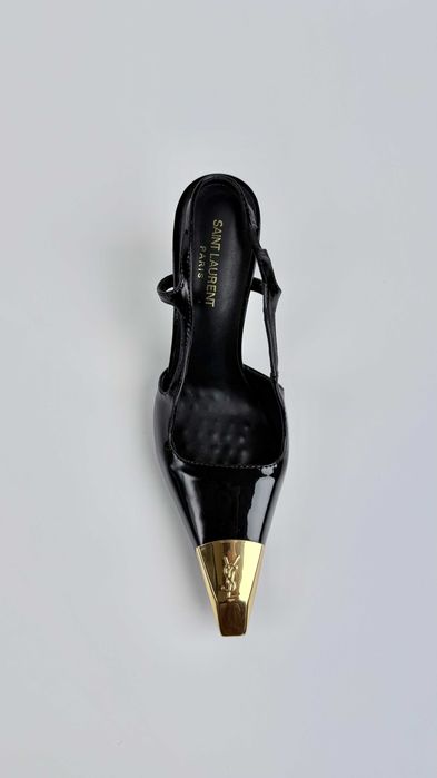 Туфлі слінгбеки жіночі Yves Saint Laurent ( YSL ) Jeanne Slingback Pumps