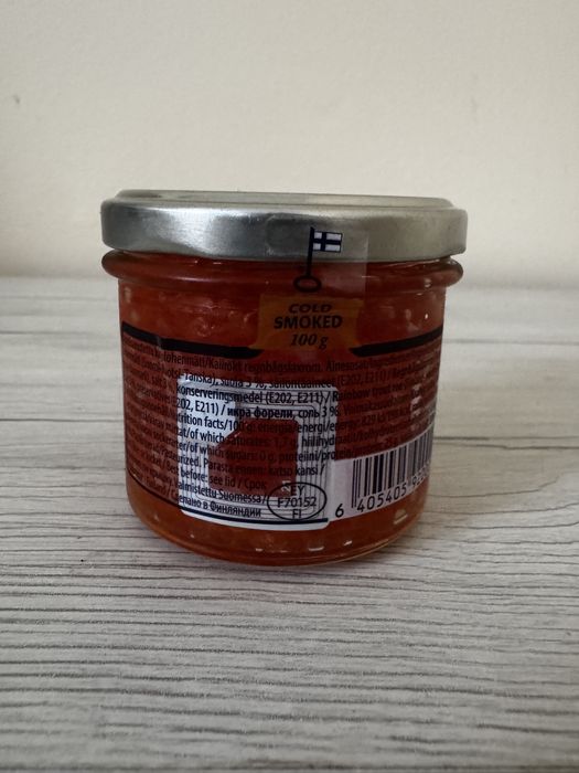 Ікра червона Форелі Disas Premium Фінляндія