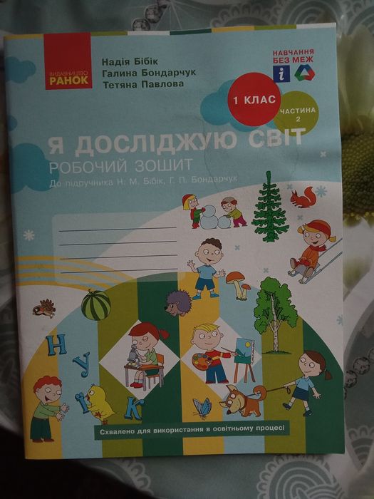 Зошит я досліджую світ 1 клас