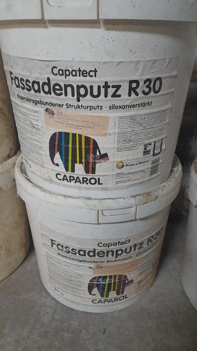 Tynk strukturalny biały Caparol 25kg wiadro