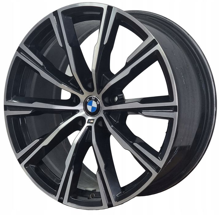 Czarne Felgi Aluminiowe Bmw X5 G05 X6 G06 20 Cali 8071996 Przody/Tyły
